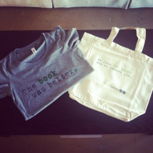 T-shirt and tote
